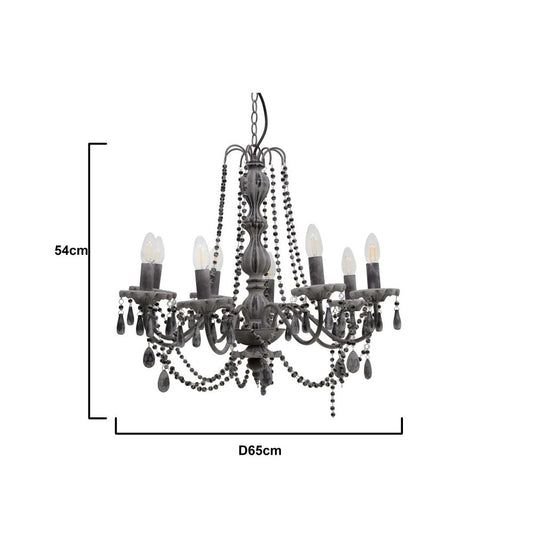 Candelabru Malena cu 8 becuri